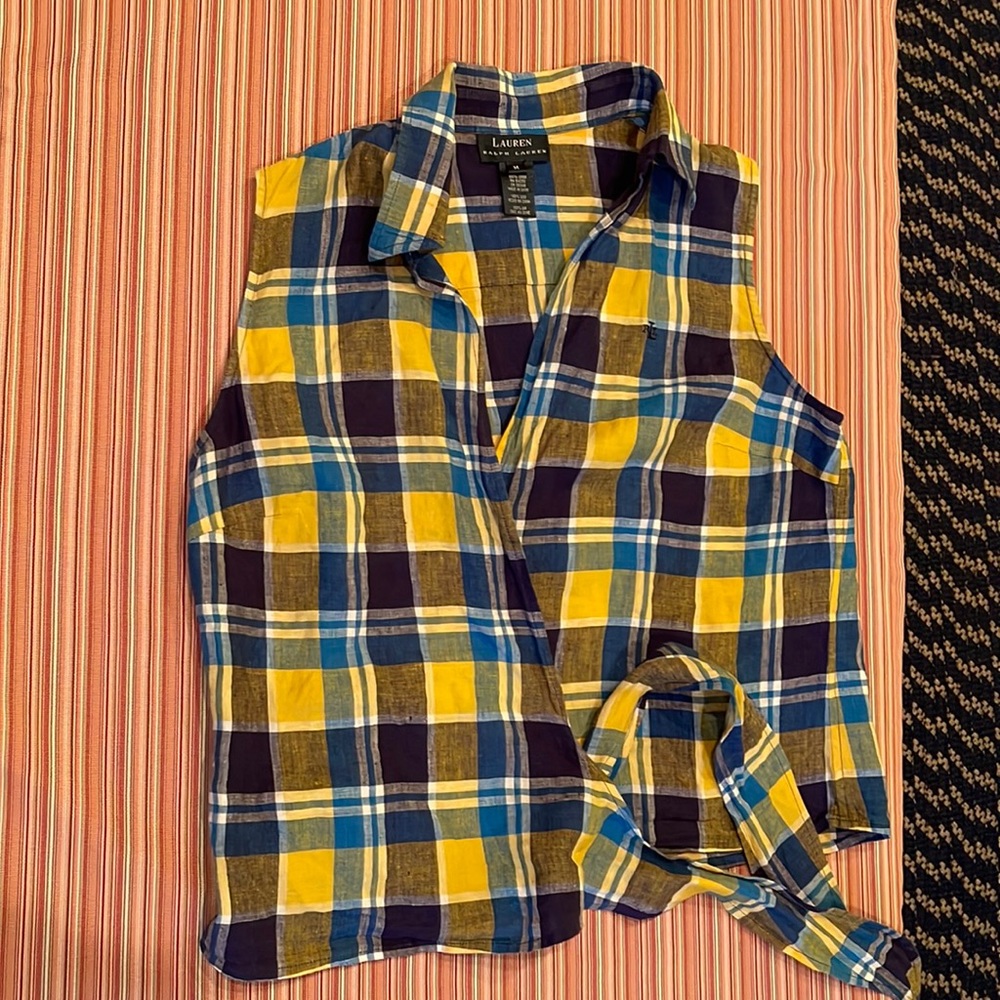 Plaid Top
